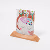 Classic Wooden Postcard Holder | Decor-Spielzeug